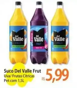 Atacadão Suco Del Valle Frut Uva/Frutas Cítricas Pet oferta