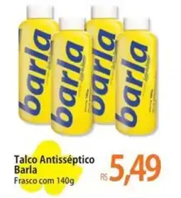 Atacadão Talco Antisséptico Barla Frasco oferta