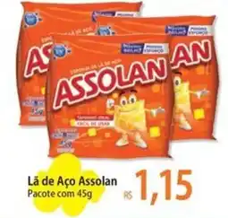 Atacadão Lã de Aço Assolan Pacote oferta