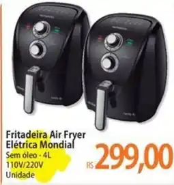 Atacadão Fritadeira Air Fryer Elétrica Mondial oferta