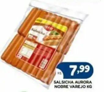 Salsicha Aurora Nobre Varejo 1kg