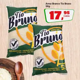 Rede Supermarket Arroz Branco Tio Bruno oferta
