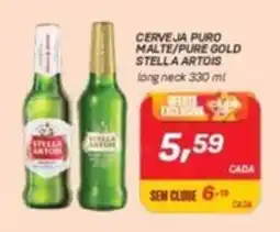 GBarbosa Cerveja puro malte/pure gold stella artois long neck oferta