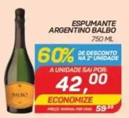 GBarbosa Espumante argentino balbo oferta