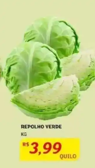 Assaí Atacadista Repolho Verde oferta