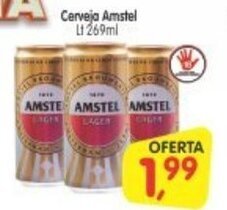 Cercadão Cerveja Amstel Lt 269ml oferta