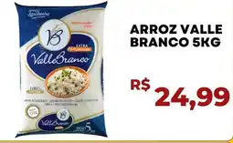 Alvorada Supermercados Arroz valle branco oferta