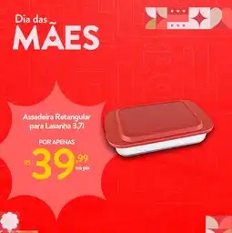 Le Biscuit Assadeira Retangular para Lasanha oferta