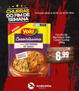 Andorinha Hipermercado Farofa De Mandioca Yoki Caseirissima oferta