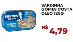 Alvorada Supermercados Sardinha gomes costa óleo oferta