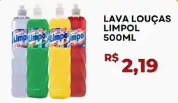 Alvorada Supermercados Lava louças limpol oferta