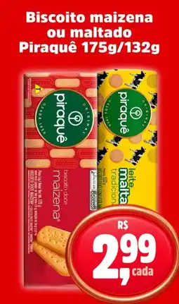Sj Supermercados Biscoito maizena ou maltado Piraquê oferta