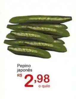 Giga Atacado Pepino japonês oferta