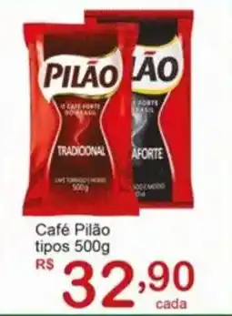 Giga Atacado Café Pilão tipos oferta