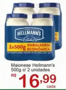 Giga Atacado Maionese Hellmann's oferta