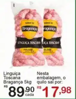 Giga Atacado Linguiça Toscana Bragança oferta