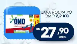 Supermercados Rex Lava roupa pó omo oferta