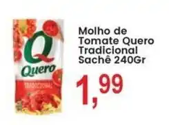 Federzoni Supermercados Molho de Tomate Quero Tradicional Sachê oferta