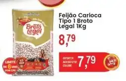 Federzoni Supermercados Feijão Carioca Tipo 1 Broto Legal oferta