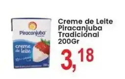 Federzoni Supermercados Creme de Leite Piracanjuba Tradicional oferta
