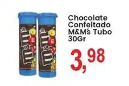 Federzoni Supermercados Chocolate Confeitado M&M's Tubo oferta