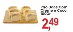 Federzoni Supermercados Pão Doce Com Creme e Coco oferta