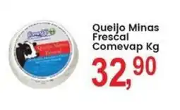 Federzoni Supermercados Queijo Minas Frescal Comevap oferta