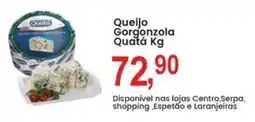 Federzoni Supermercados Queijo Gorgonzola Quatá oferta