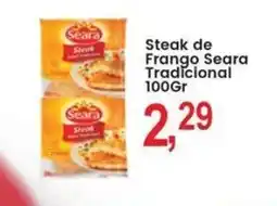 Federzoni Supermercados Steak de Frango Seara Tradicional oferta