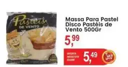 Federzoni Supermercados Massa Para Pastel Disco Pastéis de Vento oferta