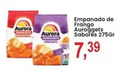 Federzoni Supermercados Empanado de Frango Auroggets Sabores oferta