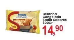 Federzoni Supermercados Lasanha Congelada Sadia Sabores oferta