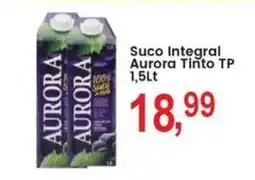 Federzoni Supermercados Suco Integral Aurora Tinto TP oferta