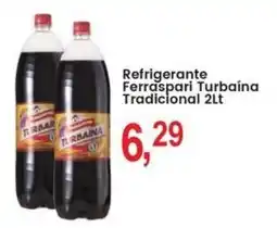 Federzoni Supermercados Refrigerante Ferraspari Turbaína Tradicional oferta