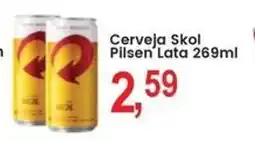 Federzoni Supermercados Cerveja Skol Pilsen Lata oferta
