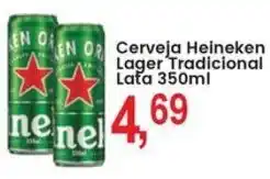 Federzoni Supermercados Cerveja Heineken Lager Tradicional Lata oferta
