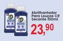 Abrilhantador Para Louças Cif Secante