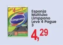 Federzoni Supermercados Esponja Multiuso Limppano oferta