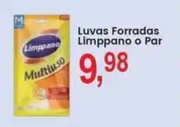 Luvas Forradas Limppano o Par