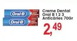 Federzoni Supermercados Creme Dental Oral B 123 Anticáries oferta