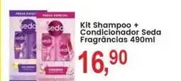 Kit Shampoo + Condicionador Seda Fragrâncias
