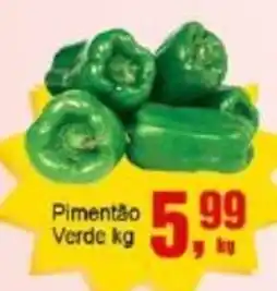 Negreiros Pimentão Verde oferta