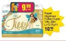 Negreiros Papel Higiênico Folha Dupla Tiffy 20m oferta