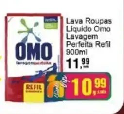 Negreiros Lava Roupas Liquido Omo Lavagem Perfeita Refil oferta