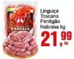 Negreiros Linguiça Toscana Perdigão Nabrasa oferta