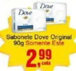 Negreiros Sabonete Dove Original Somente Este oferta