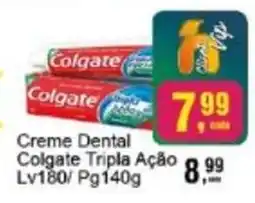 Negreiros Creme Dental Colgate Tripla Ação oferta
