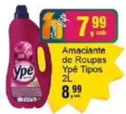 Negreiros Amaciante de Roupas Ypė Tipos oferta
