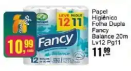 Negreiros Papel Higiênico Folha Dupla Fancy Balance 20m oferta