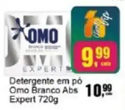 Negreiros Detergente em pó Omo Branco Abs Expert oferta